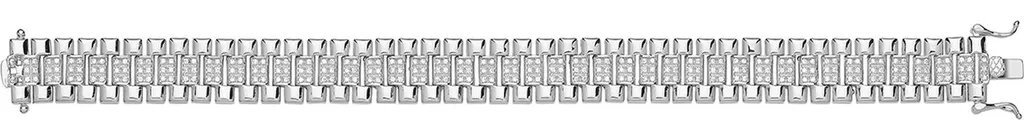 Bracelet Cadeau Femme Argent 925 Zirconium - Idéal Soirée et Mariage