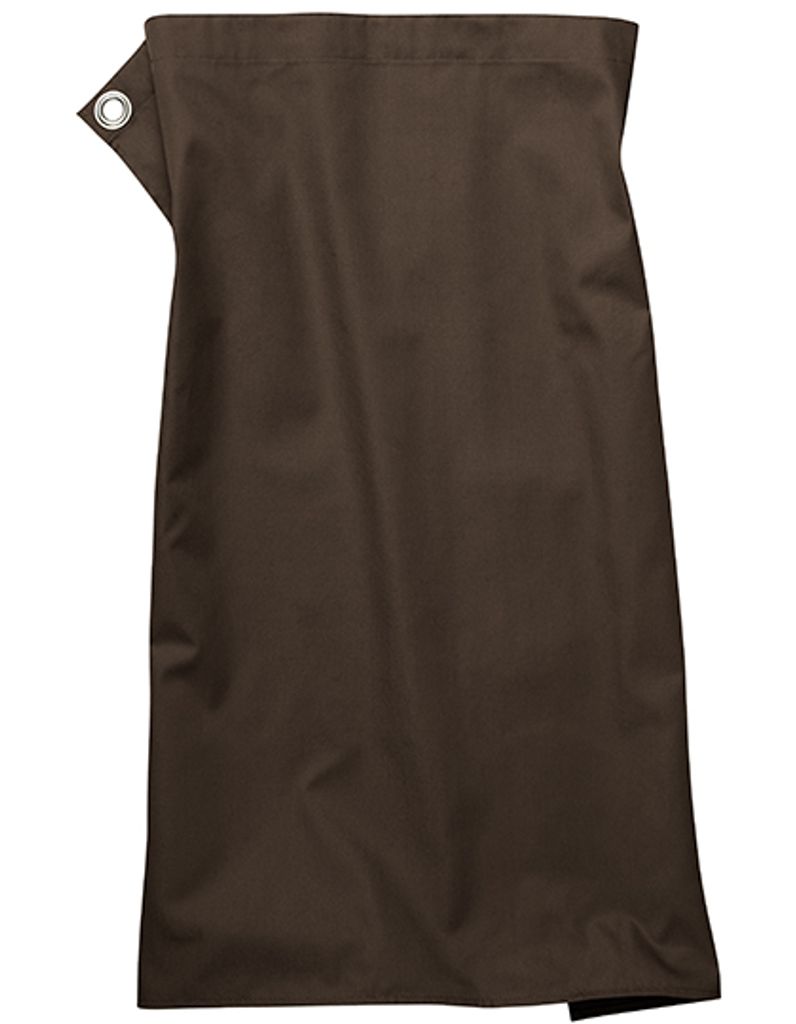 CG Workwear 00128-01 | Bistro Apron Pizzone Classic Bis 95 °C waschbar - Farbe: Toffee - Größe: 80 x 71 cm