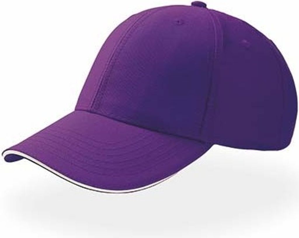 Atlantis | Sport Sandwich Cap / Kappe / Mütze / Hut - Farbe: Purple/White - Größe: One Size