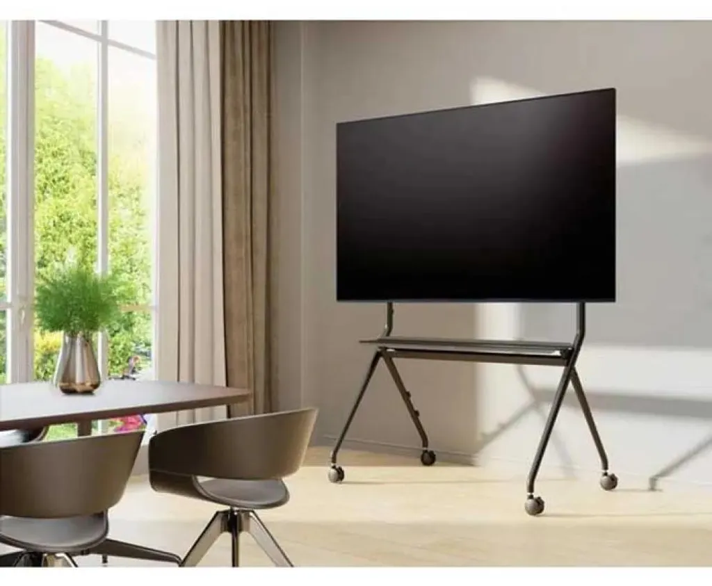 Pied de table pour écran géant Vogel's 7410210, support TV fixe robuste