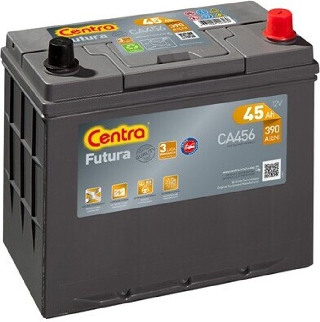 CENTRA Futura Starterbatterie 12V 45Ah 390A/EN B24 Batterie