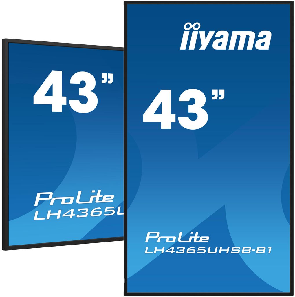 Iiyama ProLite LH4365UHSB-B1 - Classe di diagonale da 109 Immagine del prodotto 