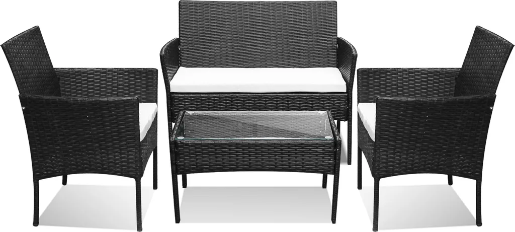 Yakimz Rattan Nero: Crea il tuo Angolo di Paradiso in Giardino
