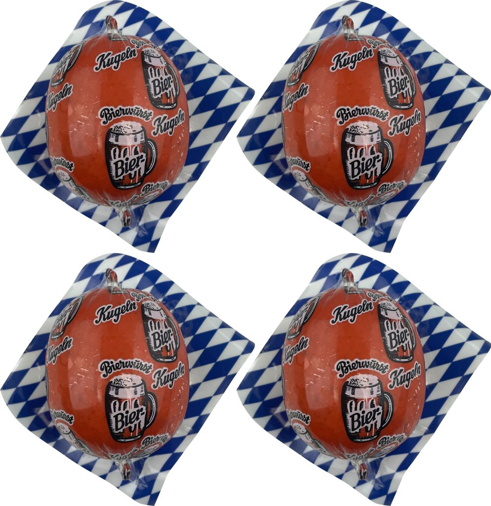 Bierkugel 4x 400g Brühwurst aus Bayern von ZIMMERMANN Produktbild 