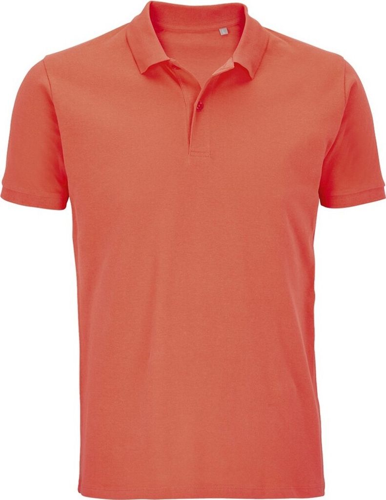 SOLS - "Planet" Poloshirt Baumwolle aus biologischem Anbau für Herren PC6145 (XXL) (Pop Orange)