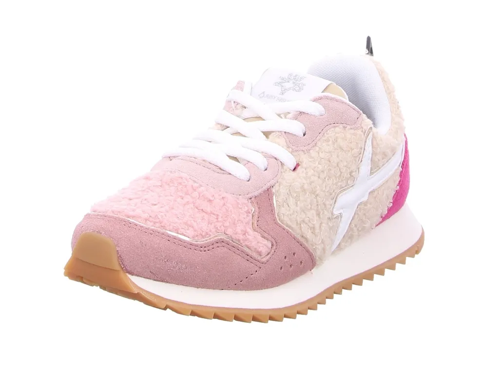 Naturino Jet-J Rosa-Crema 35: Sneakers Bambina City-Chic e Resistenti