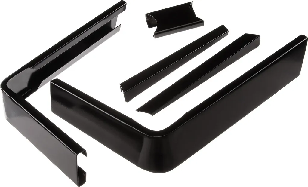 Garnitures noires pour side-car Superélastique - 5 pièces haute qualité