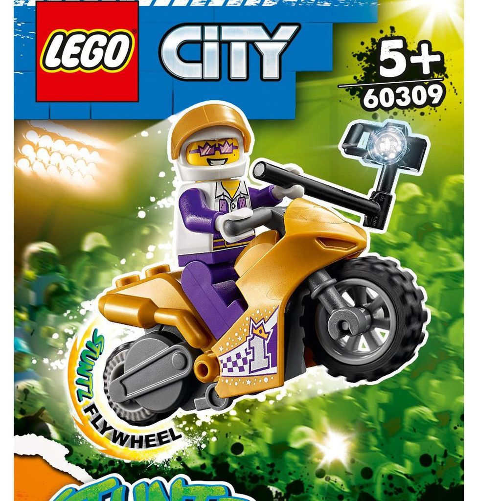 LEGO 60309 City Stuntz set per selfie stunt bike con motore Immagine del prodotto 