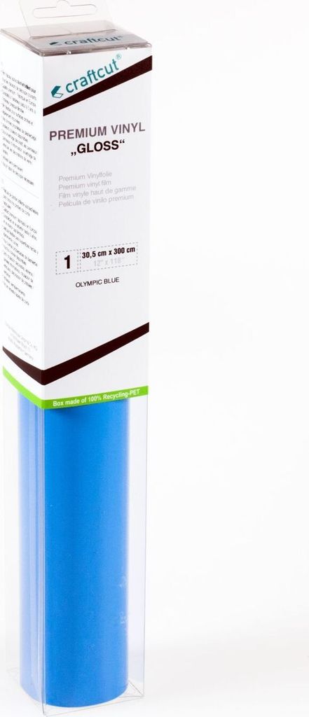 craftcut G35 Plotterfolie glänzend OLYMPIC-BLUE 30,5 x 300 cm