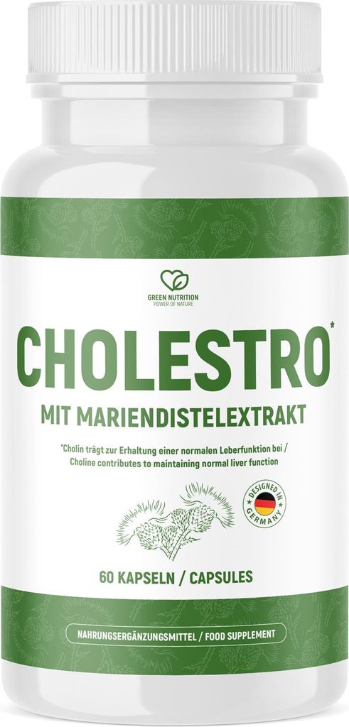Cholestro Kapseln | Für deine körperliche Balance | Für Männer und Frauen | 60 Kapseln
