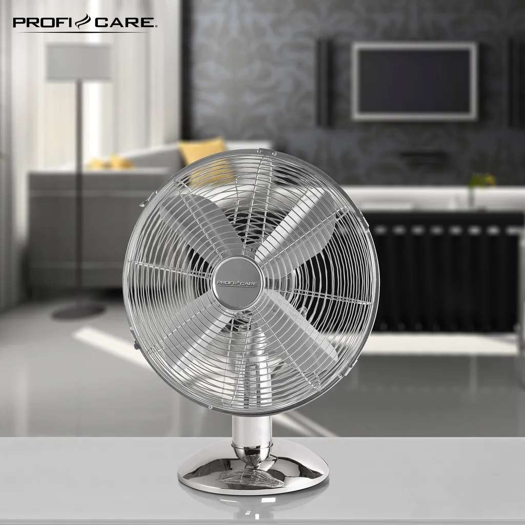 Ventilateur de table PC-VL 3062 M idéal pour rafraîchir bureau et chambre - 4