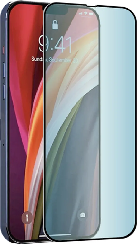 Filtre Anti-Lumière Bleue en Verre pour iPhone 14 Plus Transparent