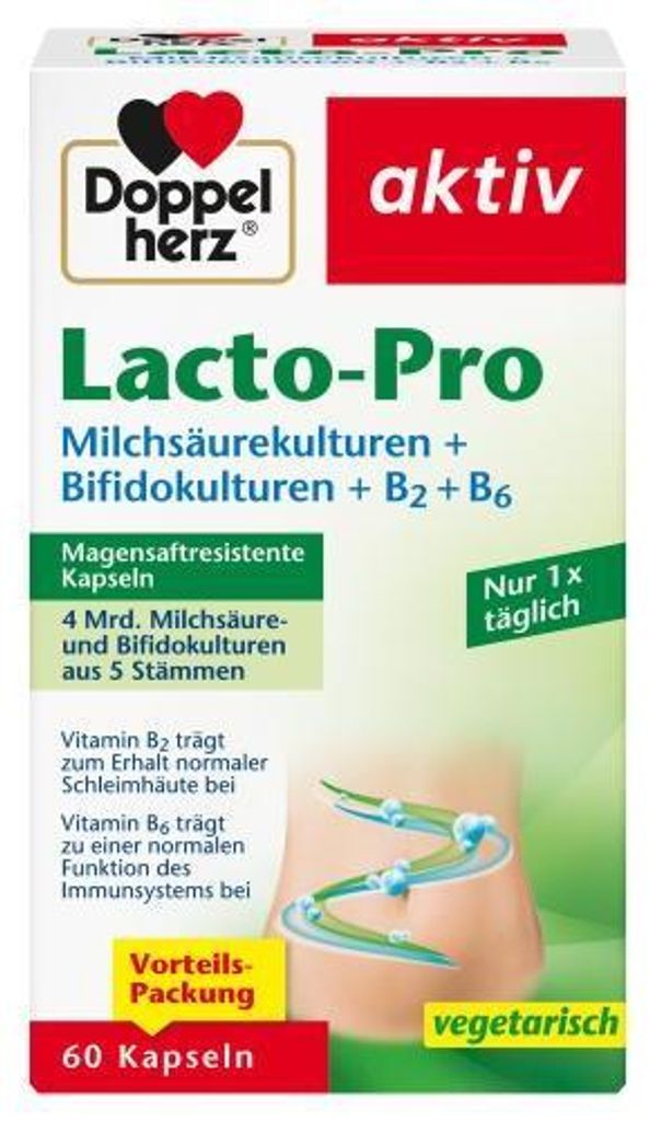 Doppelherz Lacto-Pro Kapseln 60 St