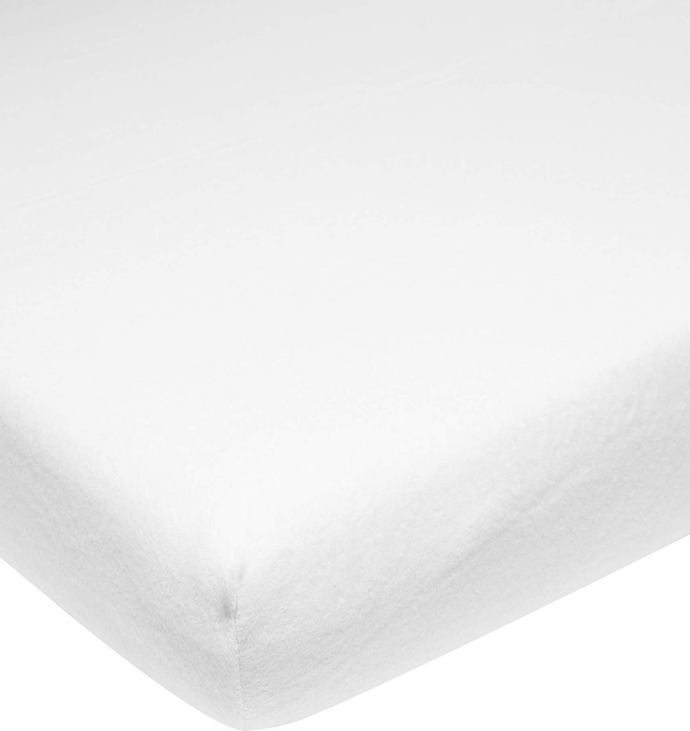 Meyco Baby Uni Molton Stretch Spannbettlaken für die Babywiege (wasserdichter Matratzenschoner, extra elastisch und atmungsaktiv, Bettauflage aus ...