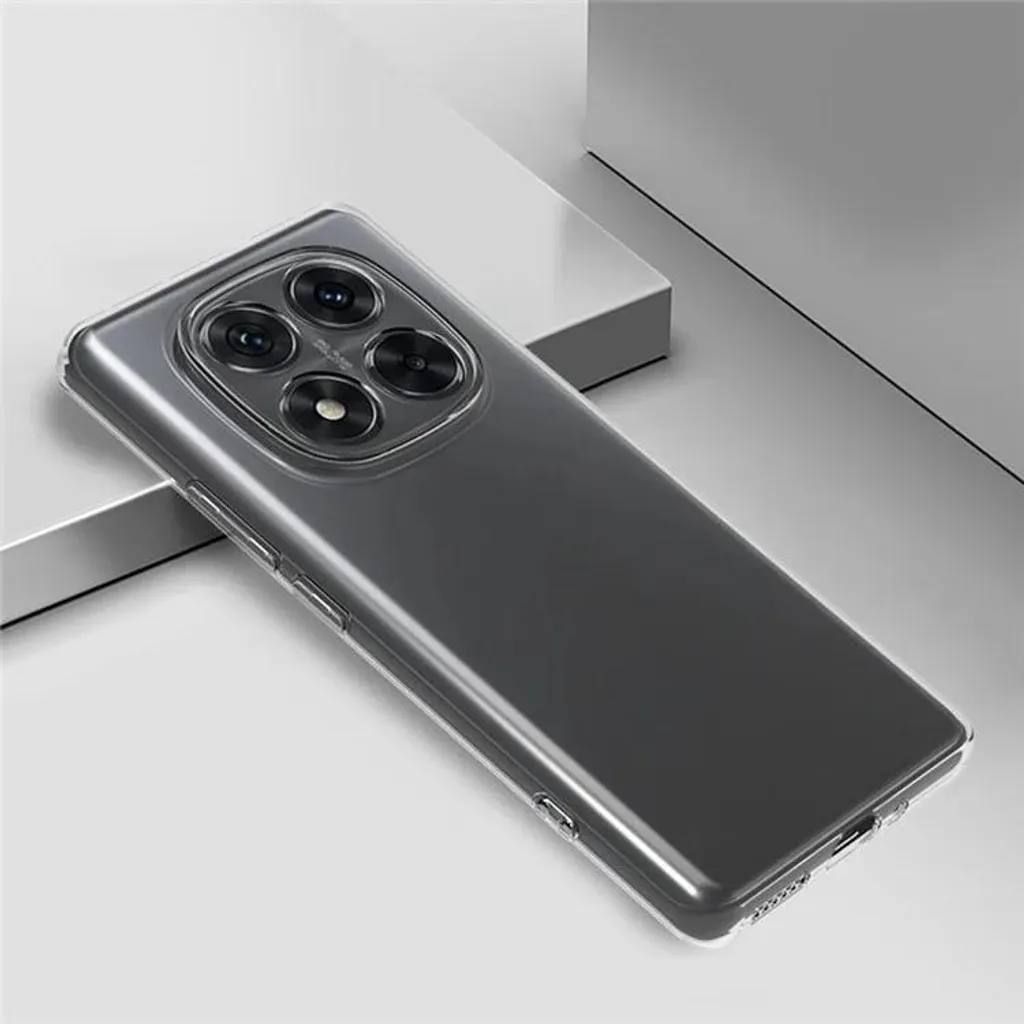 Pazpnoy Cover per Xiaomi Redmi Note 14 5G,Trasparente Ultra Sottile TPU Custodia,Silicone Cover con Modello Floreale,Donna Ragazza Antiurto Protettiva Case-3