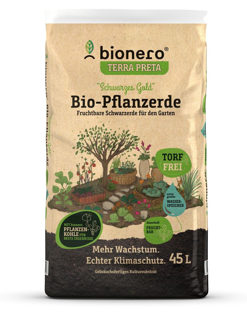-Pflanzerde Schwarzes Gold 45l Produktbild 