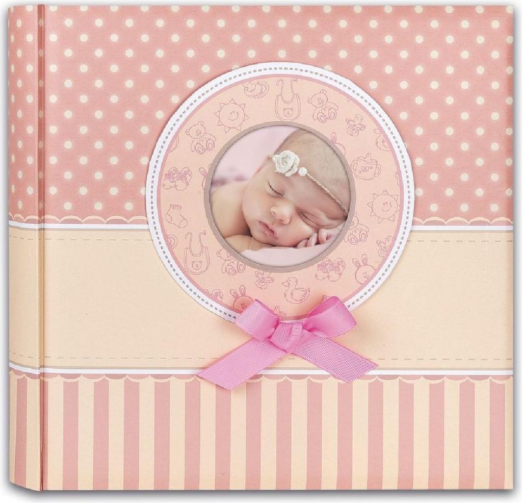 ZEP Baby Album Matilda rose 31x31 cm 60 Seiten blanches