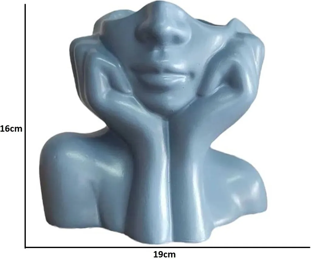 Vase Iskandinav Layd Blue idéal pour Bouquet de Fleurs et Centre de Table