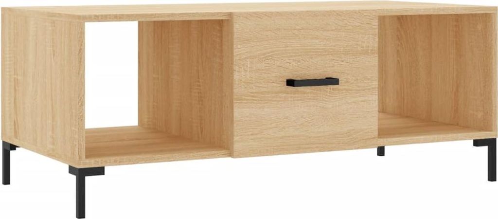 vidaXL Couchtisch Sonoma-Eiche 102x50x40 cm Holzwerkstoff