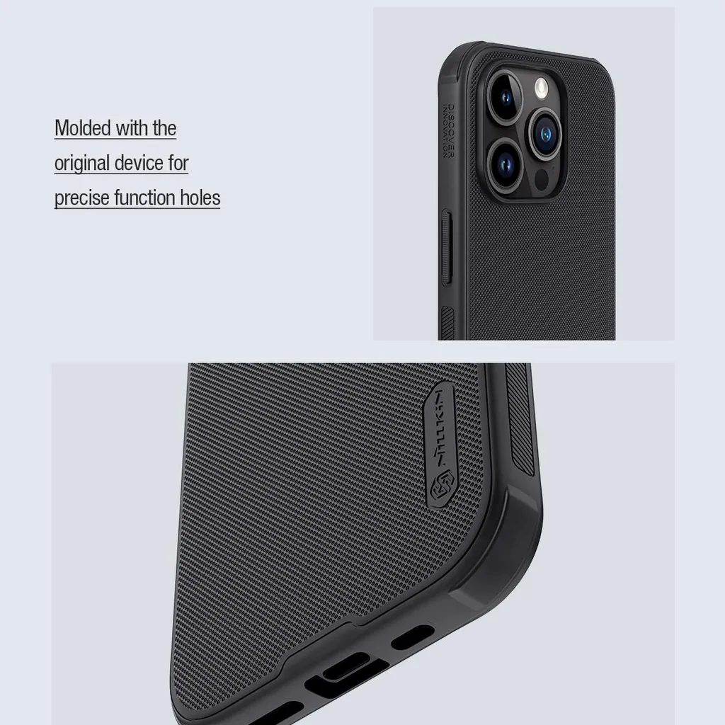 Custodia Nillkin iPhone 15 Pro Nero - Design Professionale e Sicuro - 32