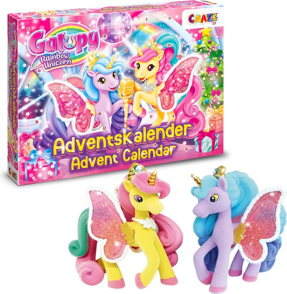 Galupy Adventskalender Kinder – Einhorn Adventskalender Produktbild 