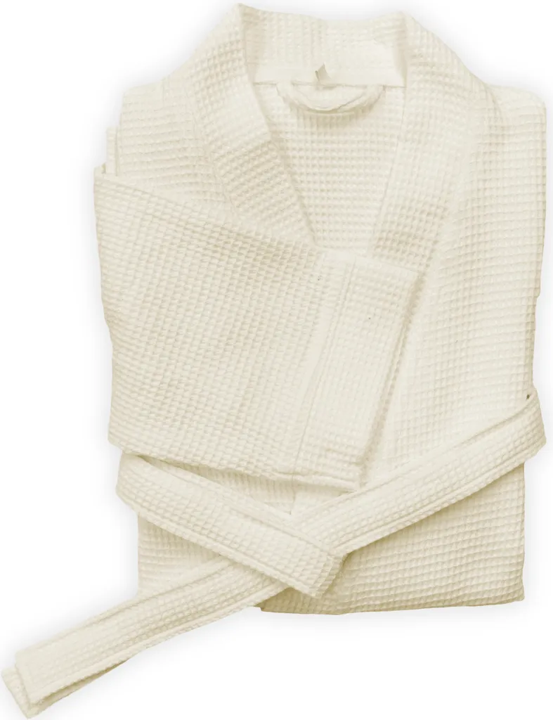 Accappatoio Heckett and Lane 1 accappatoio 100% cotone Bianco