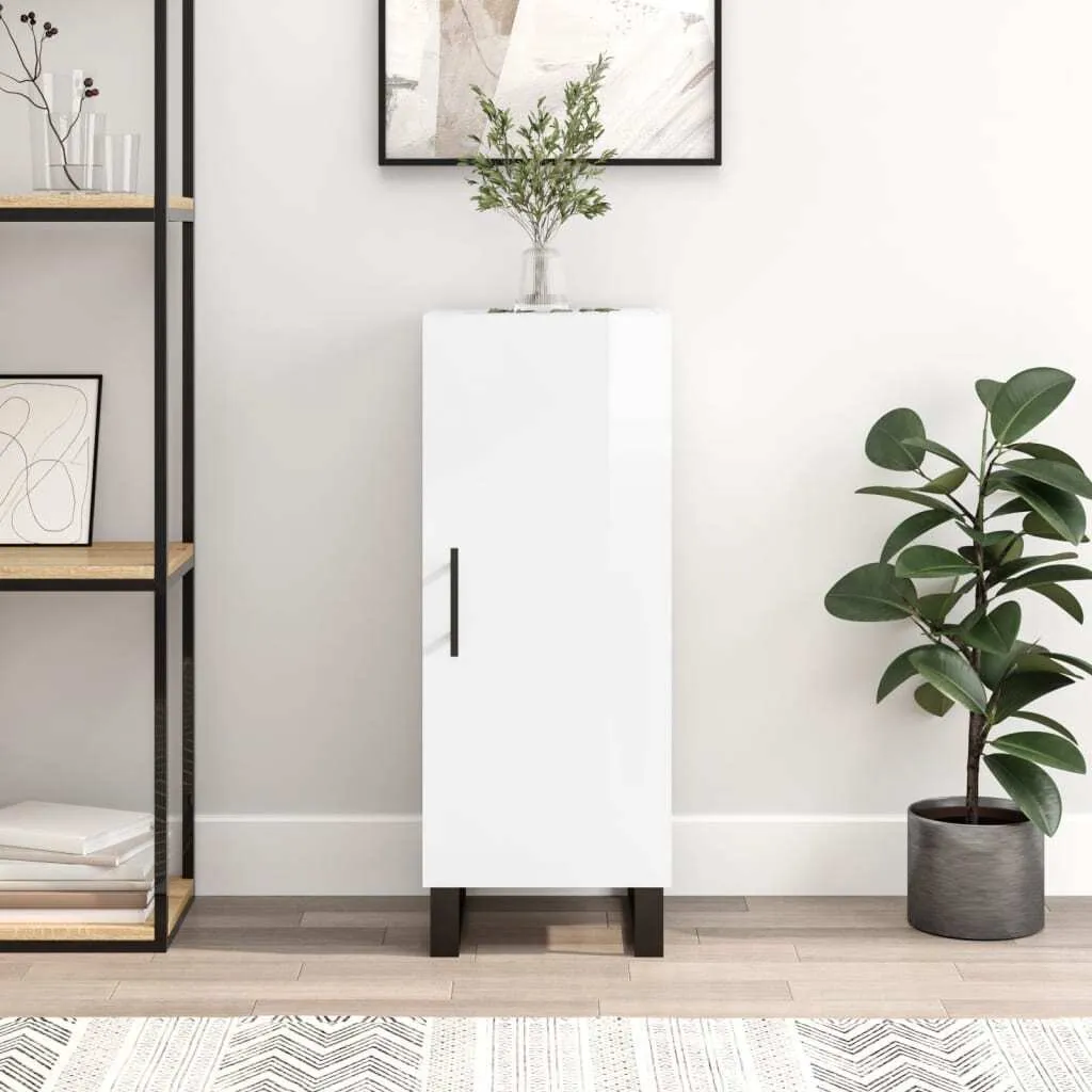 Maison Exclusive Mobiletto Bianco Lucido 90cm - Arredo Moderno Ligneo