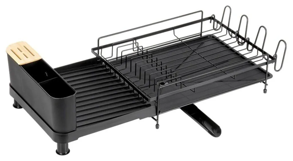 Solution de Séchage Vaisselle 70 cm - Égouttoir Modulable Gain de Place - 10