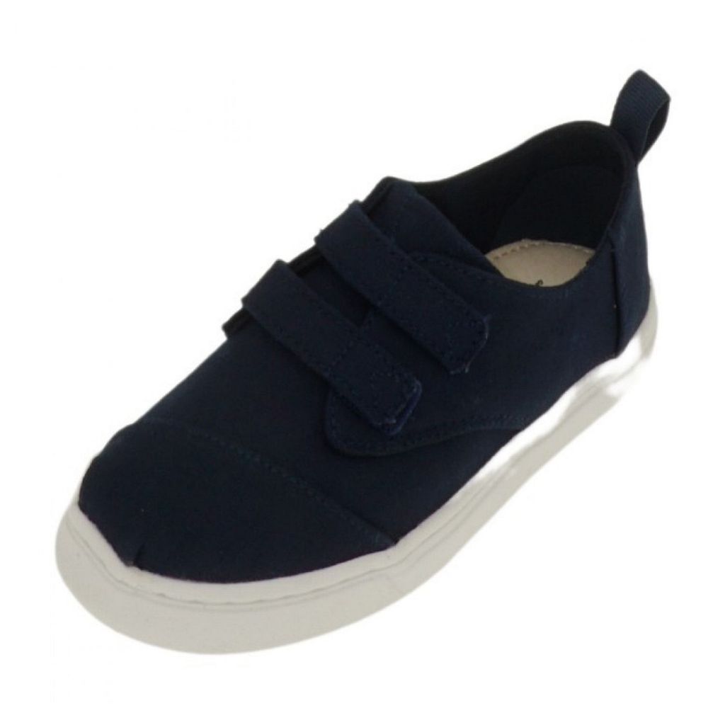 Toms Cordones Kle k d Le wand Schlupf Auf Turnschuhe Mit Doppel Riemen Blau – 9 Großbritannien - 27 EU - 10 USA / Blau