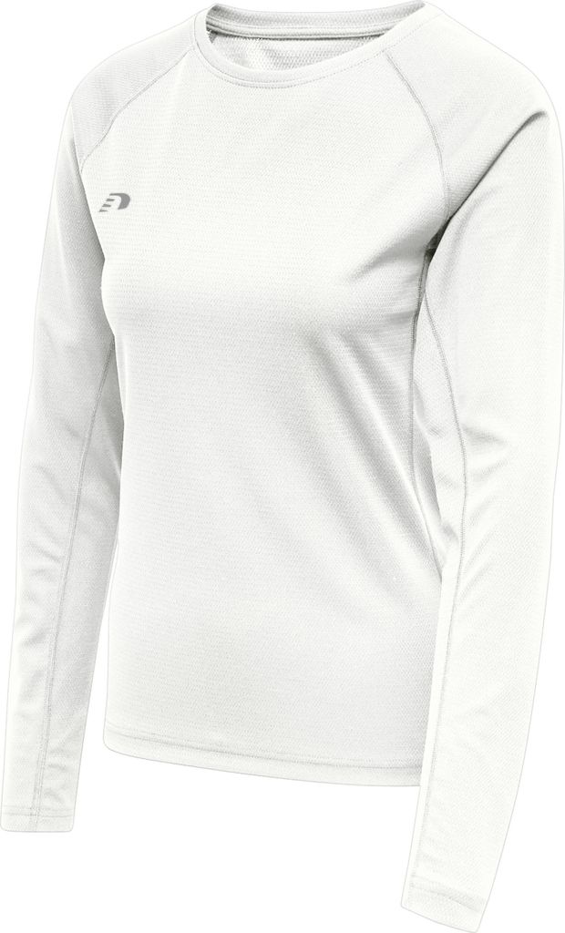 Hummel Womens Core Running T-shirt L/s, WHITE, XL, Damen