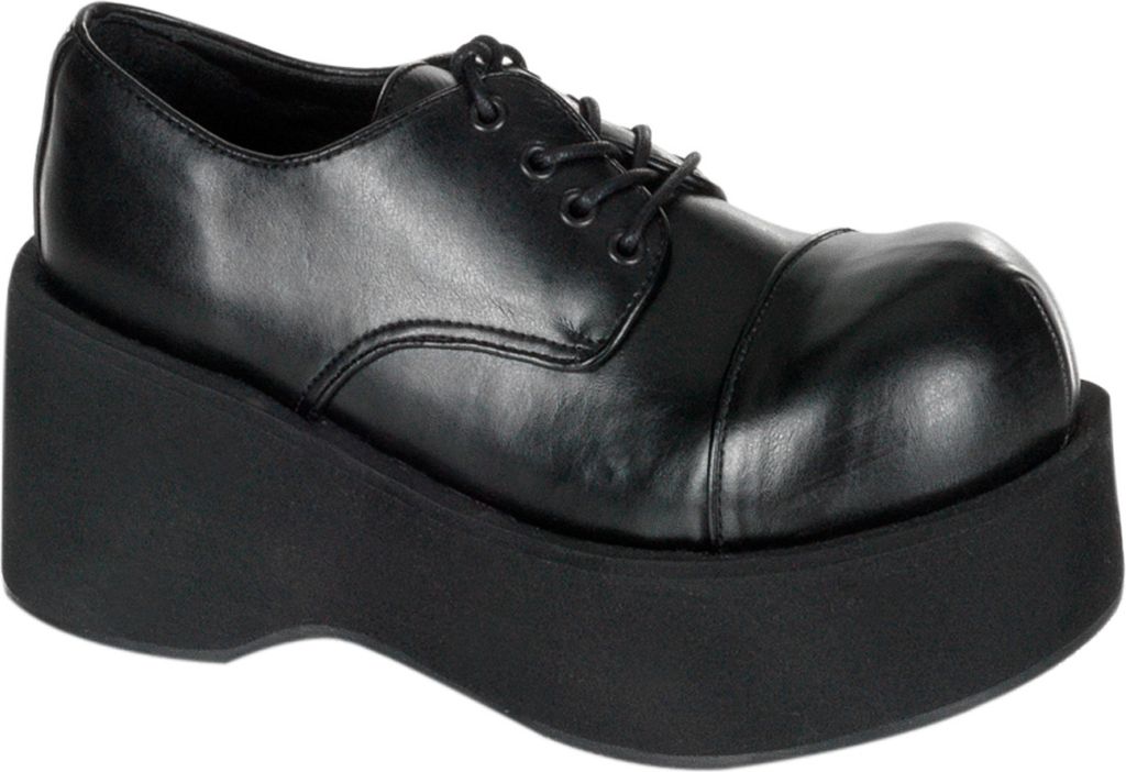 DANK-101 Damen Halbschuh von DemoniaCult, Schwarz EU 35, US 5