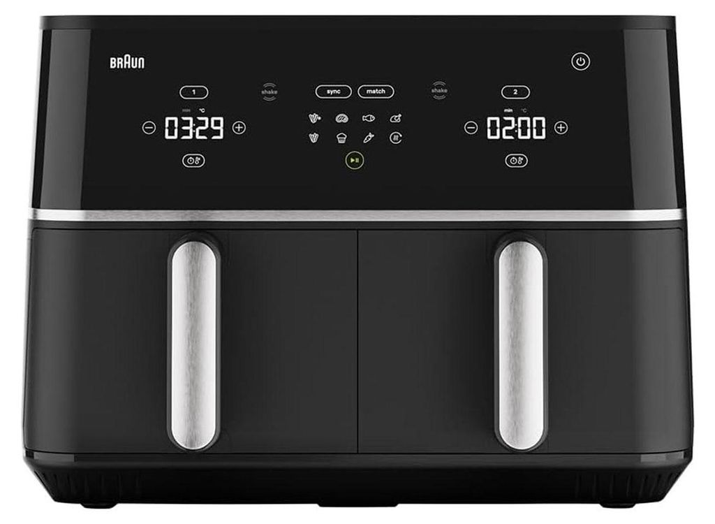 Braun TD 5030I BK, Heißluftfritteuse, 10 l, 2,4 kg, Rapid Produktbild 