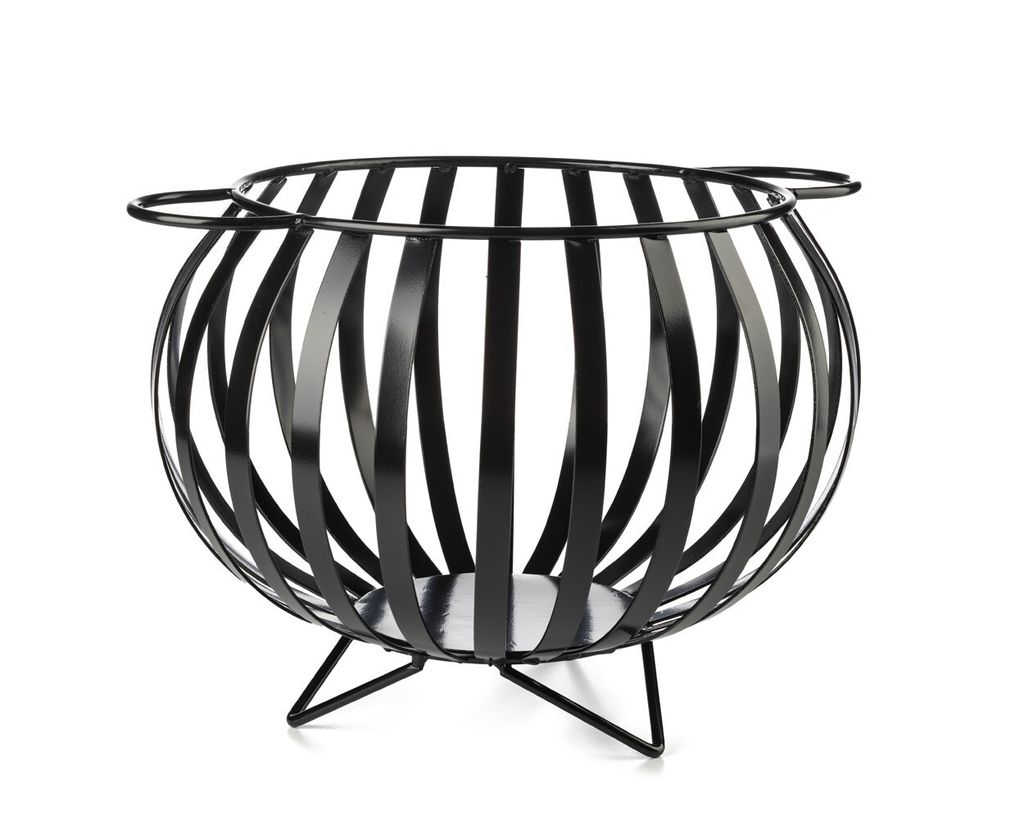 Metall-Holzkorb KULA LOFT 34 cm