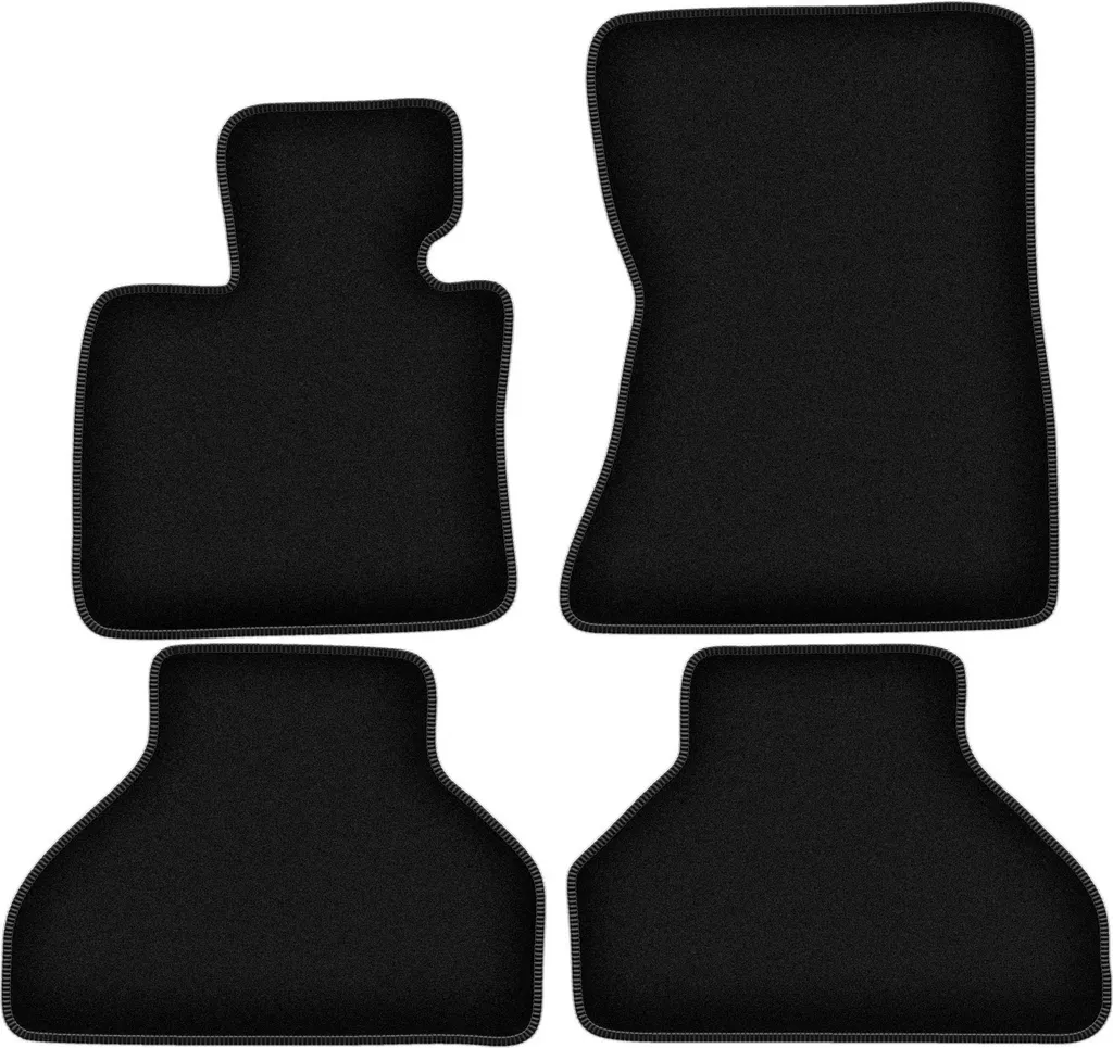 Tuning-art Tappetini Sportline Per BMW X5 E70 E X6 E71 - Set Di 4 In Velour 680 G/m², Con Logo