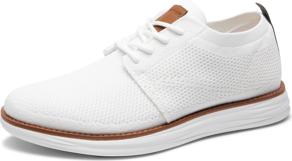 Bruno Marc Herren Sneaker Mesh Sneakers Oxfords Leichte Schuhe Atmungsaktives Obermaterial Memory Foam Insole Leichte Außensohle,Size 43.5,Weiss,G...