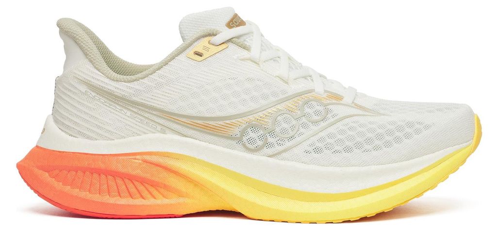 Saucony ENDORPHIN SPEED 5 Herren IVORY/FIRE 45