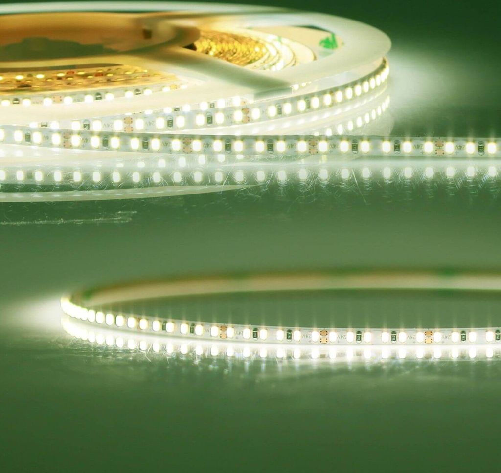 ISOLED LED CRI841 Flexband Streifen, 24V, 15W, IP20, Lime, 4100K, 120 LED/m