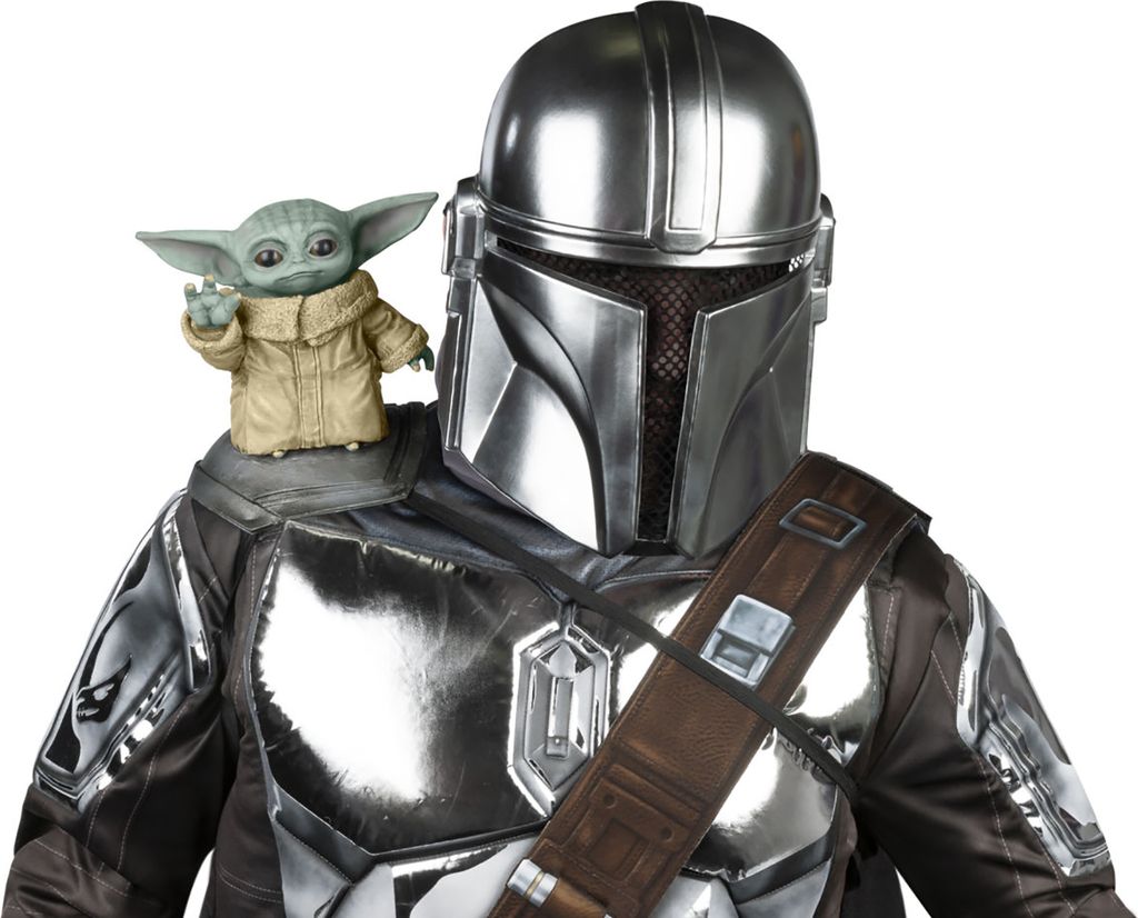 The Child Shoulder Sitter From Star Wars Mandalorian - Einheitsgröße