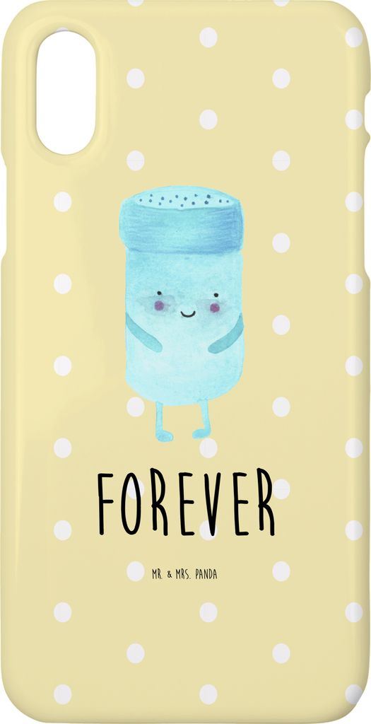 Mr. & Mrs. Panda Iphone 10 Handyhülle Beste Freunde Salz - Gelb Pastell - Geschenk, Handy, Cover, X, Fehlende Keywords, Hülle, Lustige Sprüche