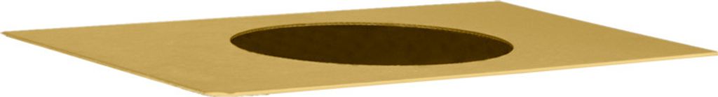 Hochwertiger Deckel für Abfallbehälter (200) 31 Liter Kapazität von Proox, Farbe:Messing