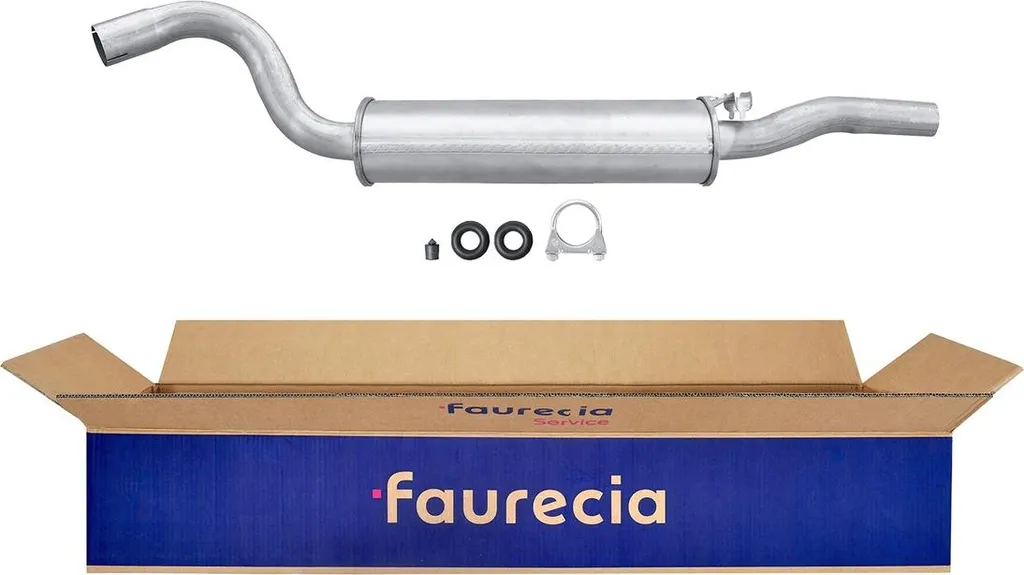 Silencieux arrière Audi 80 Faurecia pour passer le contrôle technique