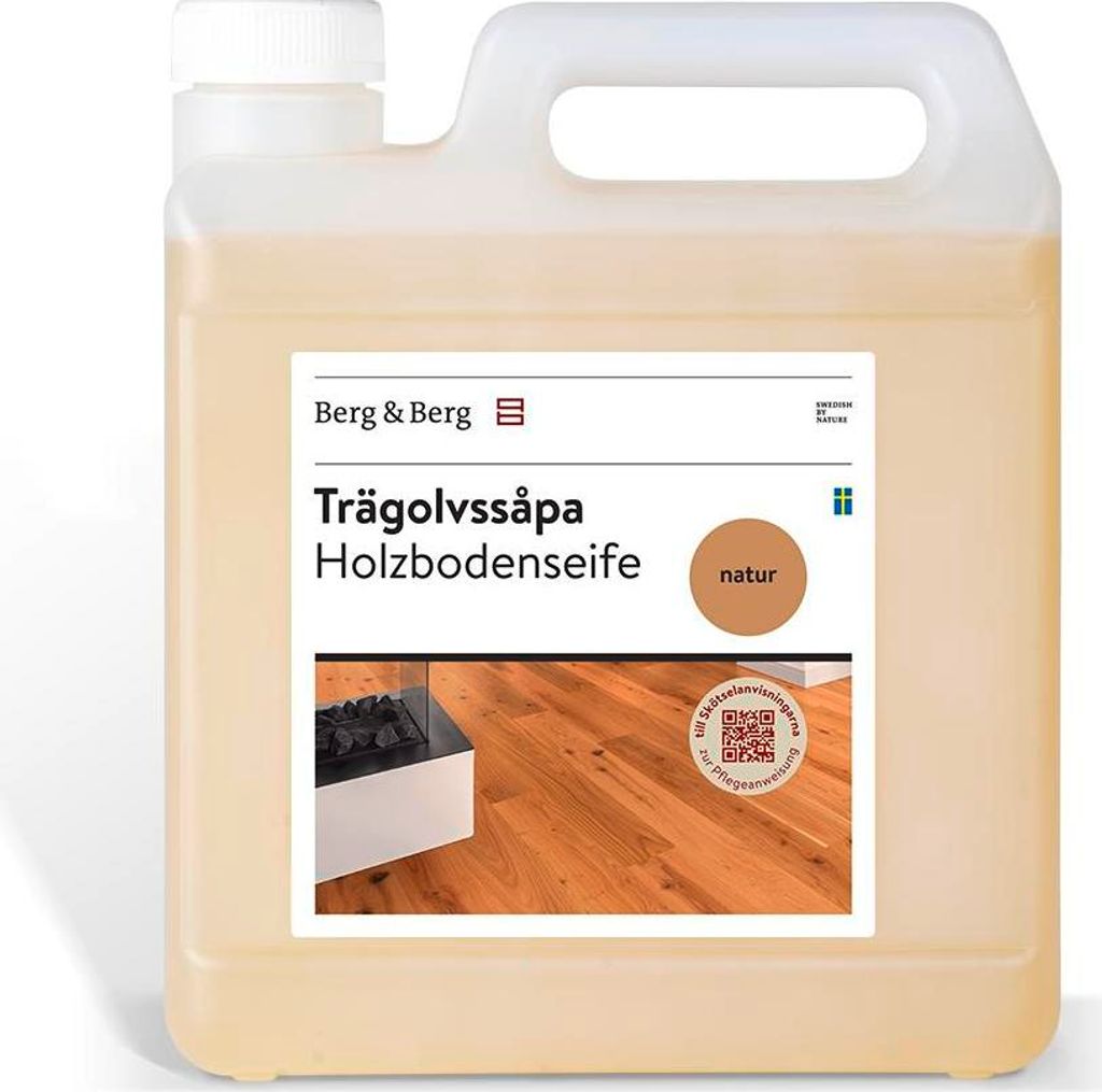 Berg & Berg Holzbodenseife Natur 2500ml