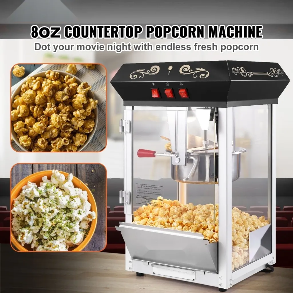 Machine à pop-corn professionnelle 8oz pour des soirées home-cinéma - 2