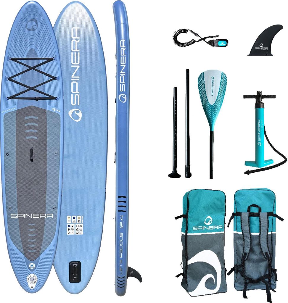 SPINERA LETS PADDLE 12.4 iSUP nafukovací Surfboard Stand Up Obrázek produktu 