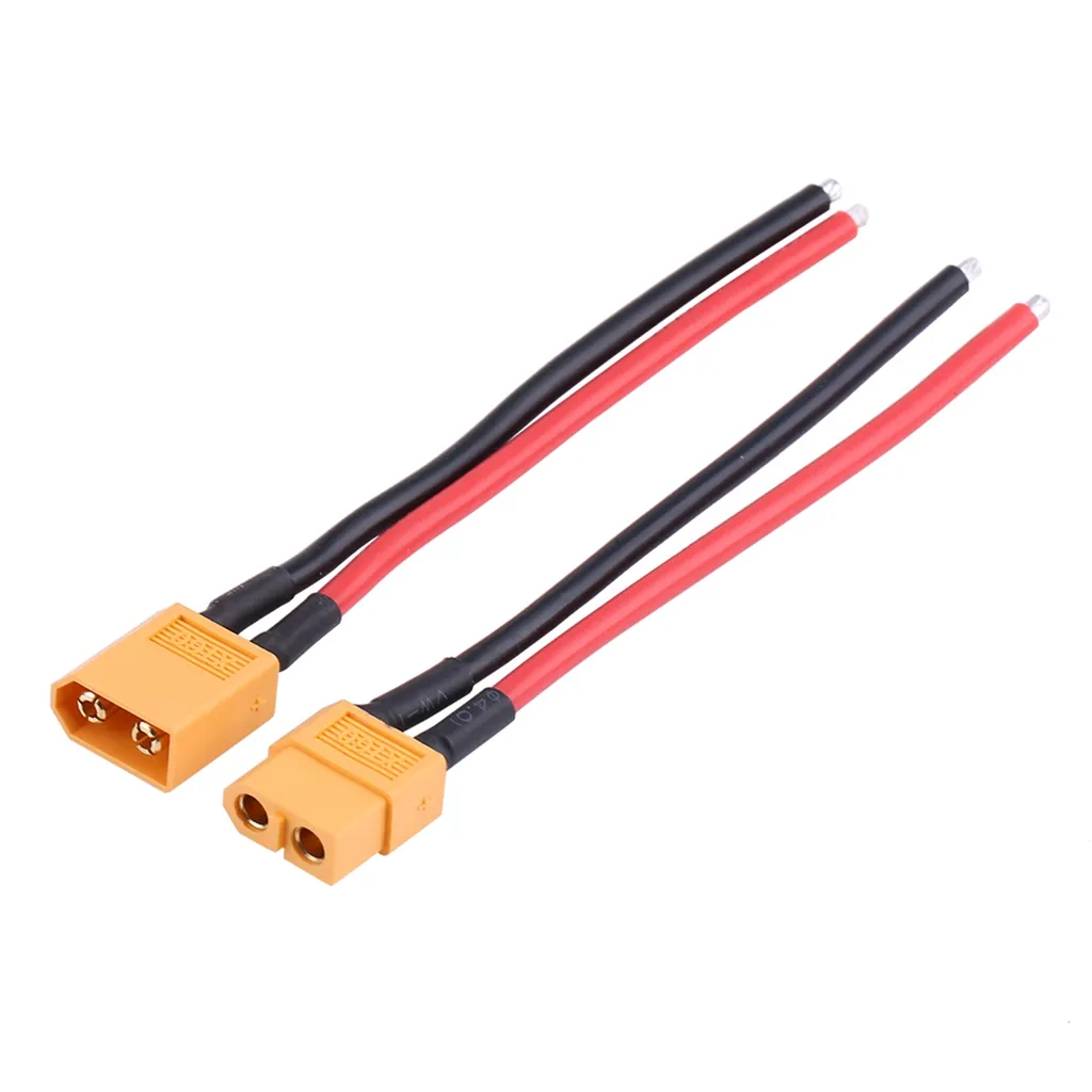 Connettore XT60 Maschio/Femmina per Ricarica Solare e Accumulo