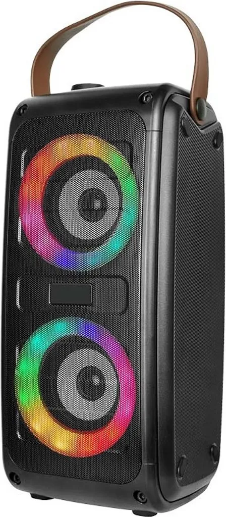 Enceinte Bluetooth 20W portable : fini le son faible avec ce haut-parleur LED