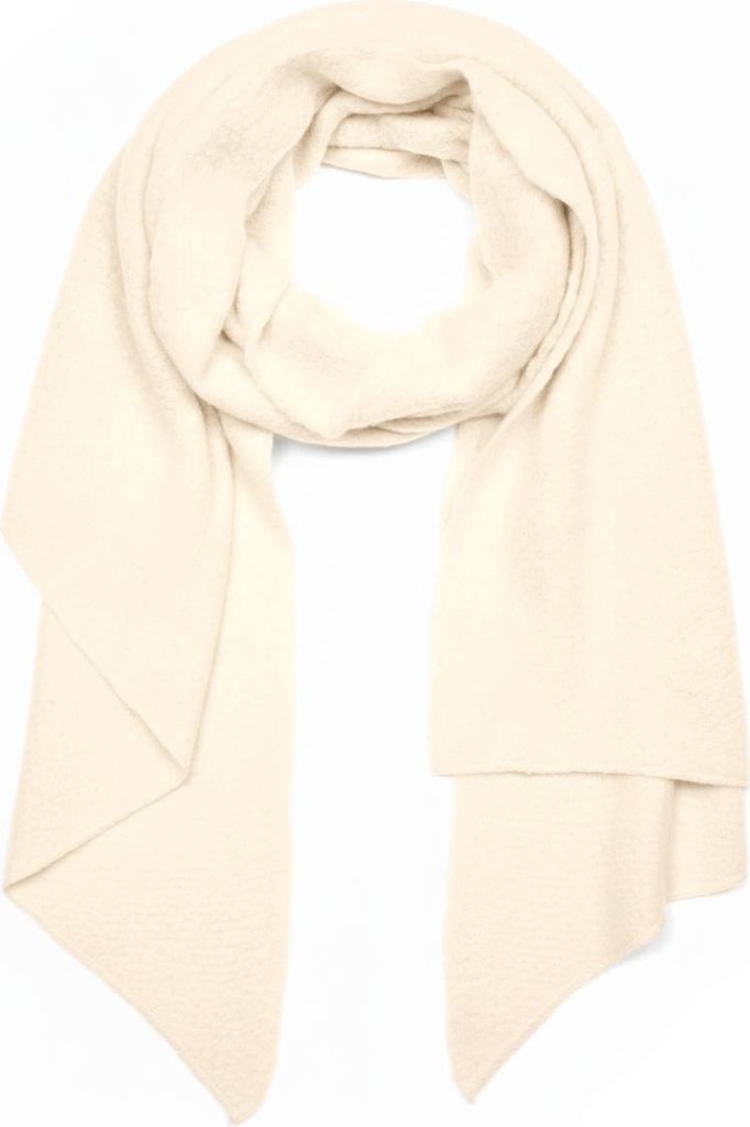 styleBREAKER Damen Schal aus weicher Viskose | einfarbiger Webschal in asymmetrischer Form | große Stola für Herbst und Winter Looks