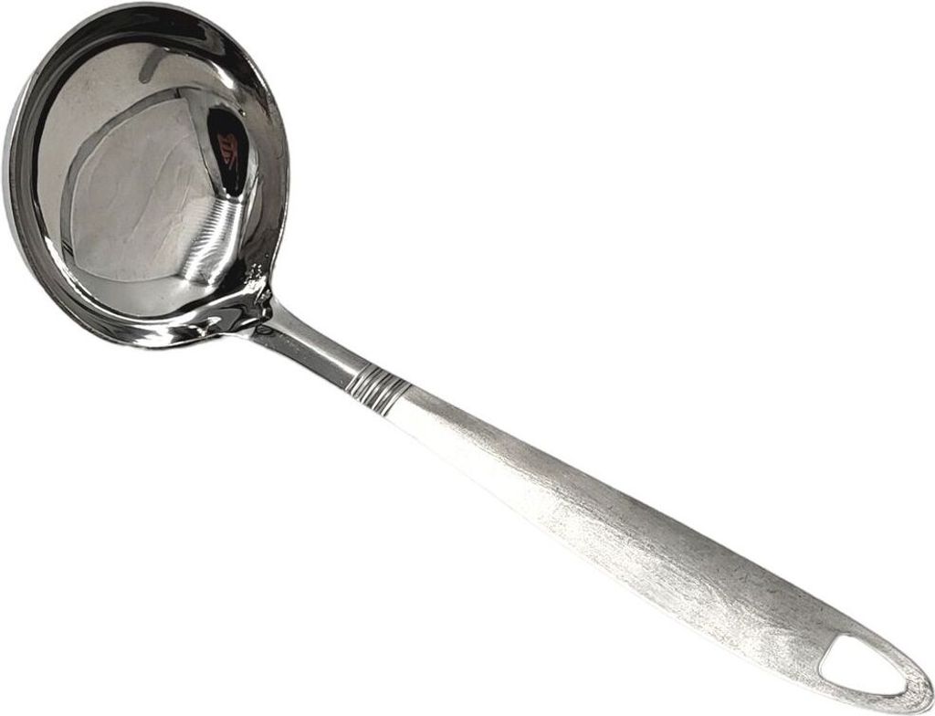 Schöpfkelle aus Edelstahl 21,5cm Suppenkelle Saucenlöffel Schöpflöffel Saucenkelle Küchenzubehör