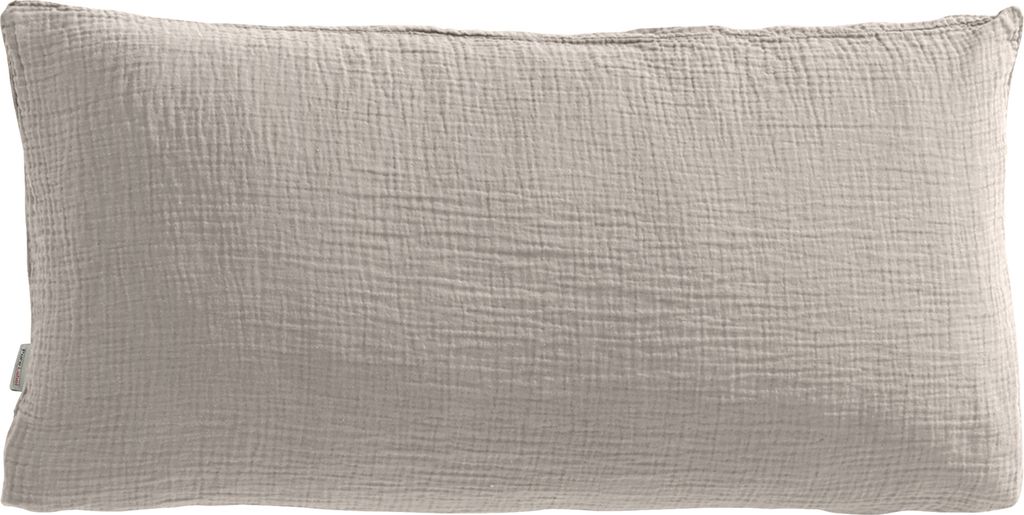 Pure Label Musselin Kopfkissenbezug 40x80 cm aus 100% Produktbild