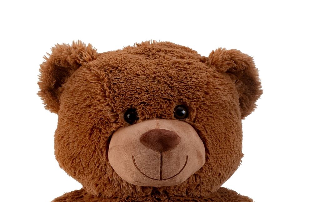 Riesen Teddybär XXL100 cm groß Kuschelbär Kuscheltier Plüschteddy Plüschbär brau 